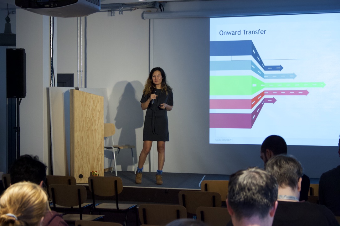 Speaker on data privacy and onward transfer